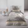 Forest Woodland Flannel duvet cover 140 x 200 cm brown