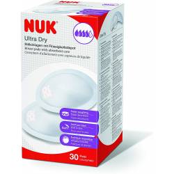 30 assorbenti per allattamento NUK Ultra Dry