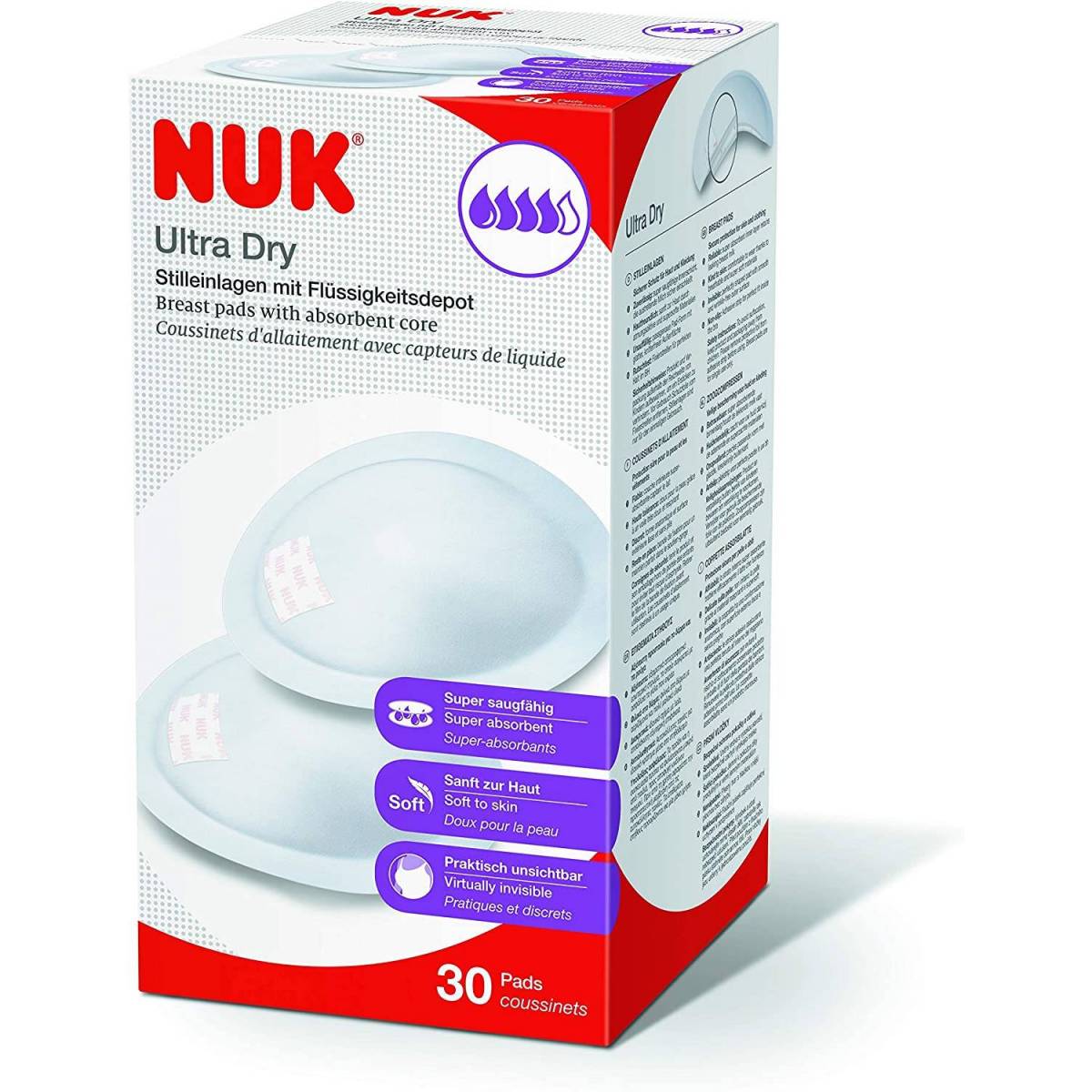 30 NUK Ultra Dry Stillkissen