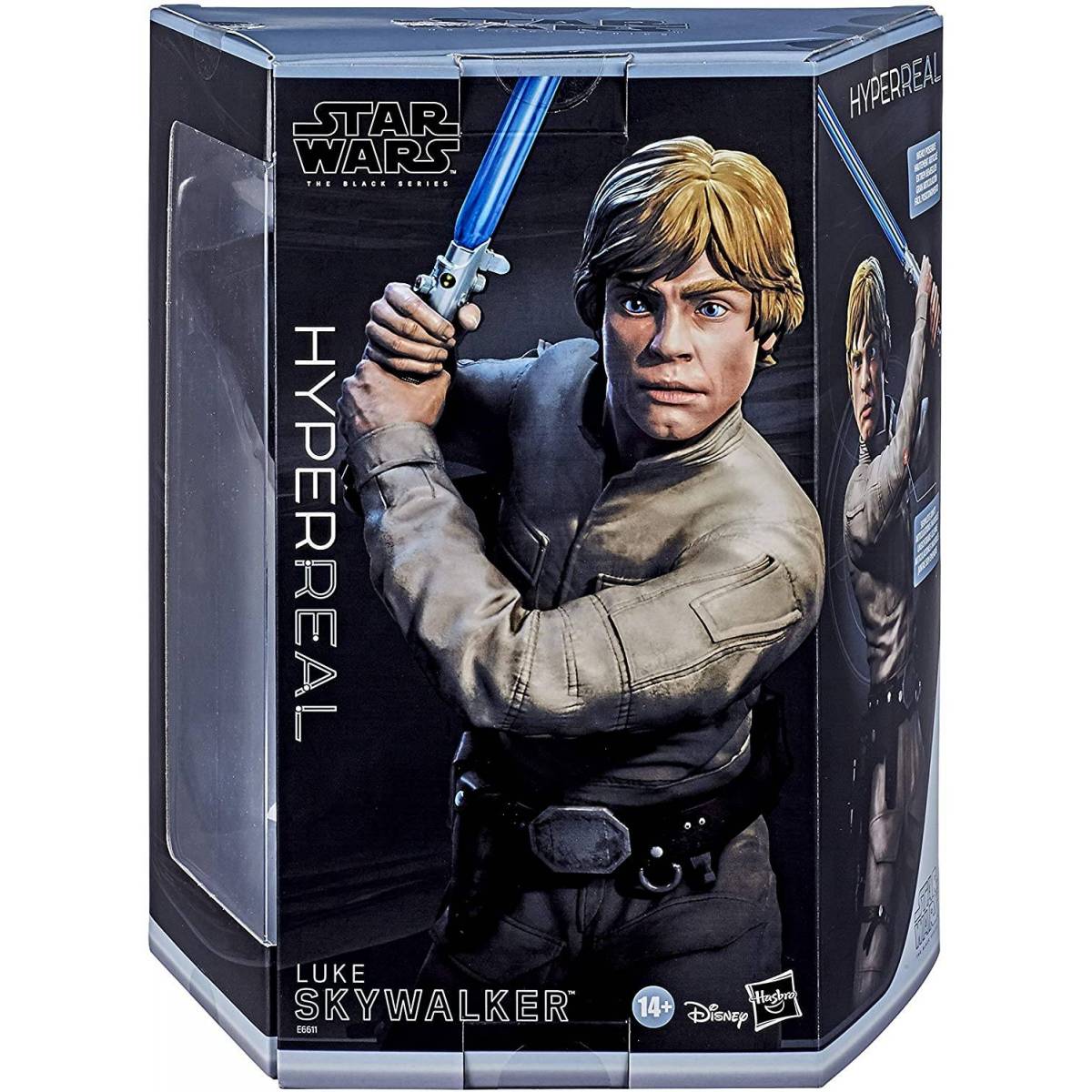 Tomar represalias Meloso germen Figura de acción Luke Skywalker Black Series HyperReal 20 cm