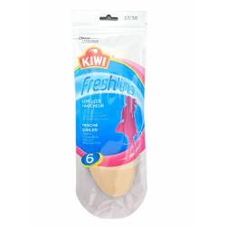 Pack de 6 Pares de Plantillas Desodorantes Kiwi Fresh'Ins Talla 37-38