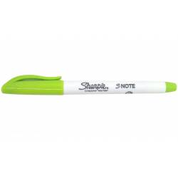 Creative marker with 2in1 tip Green Sharpie S.NOTE