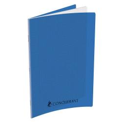Cahier 24x32 Conquerant Bleu Polypro Séyès 192p
