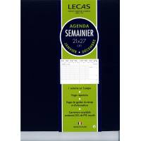 Lecas - Agenda Classiques Semainier 21 x 27 cm - 2019/2020