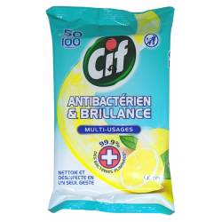 CIF Antibakterielle und glänzende Mehrzweck-Reinigungstücher