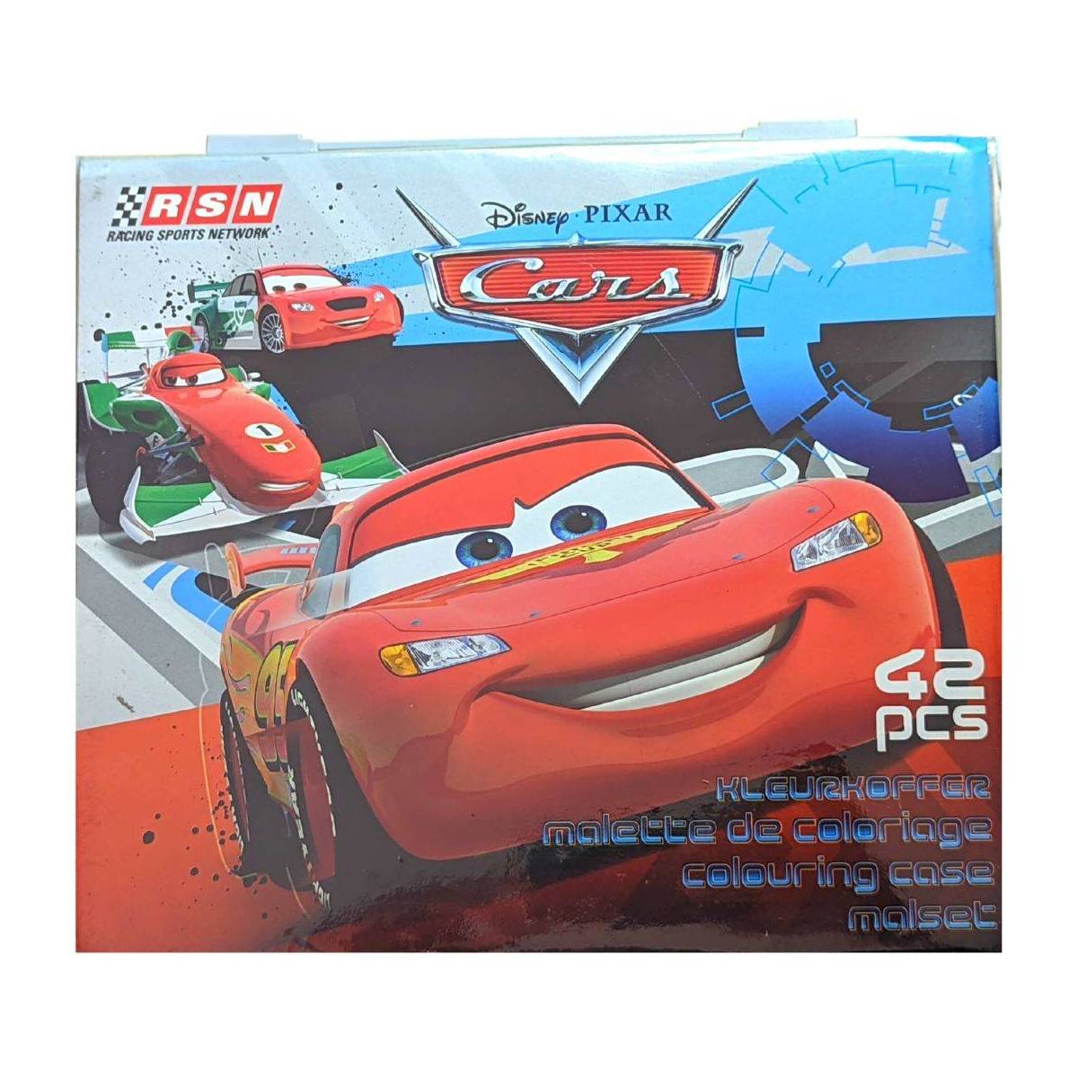 Malette de coloriage 42 pièces Disney Cars