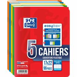 5 Cahiers Oxford Easybook 17x22 96 pages Seyès
