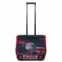 PSG Blue wheeled briefcase 41 cm 2 compartments