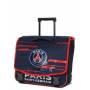 PSG Blue wheeled briefcase 41 cm 2 compartments