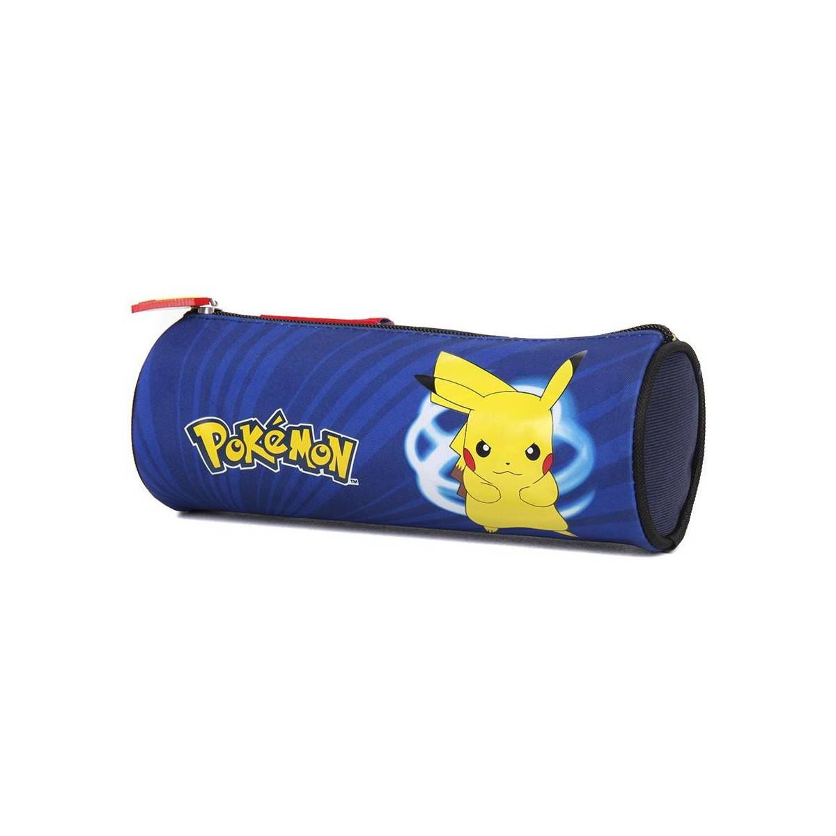 Pokemon Pikachu pencil case round blue 22 cm