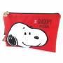 Snoopy - Pochette trousse plate Snoopy Original rouge