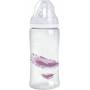 3er-Set Tigex Multiflow Feather Purple Babyflaschen 0-6 Monate 300 ml