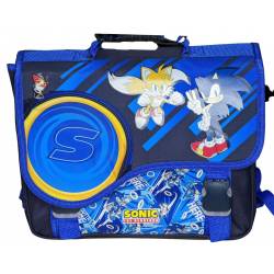 Sonic Schoolbag 38 cm 2 Compartments