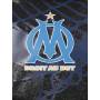 Olympique de Marseille Wheeled Schoolbag 41 cm Navy Blue