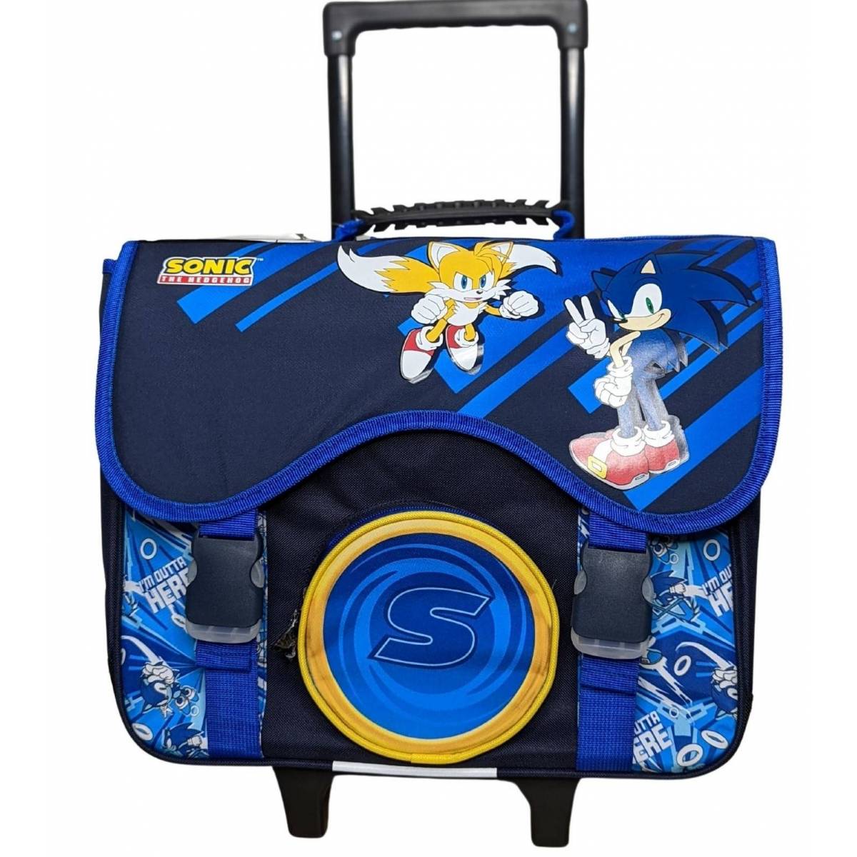 Cartable à roulettes Sonic The Hedgehog