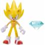 Figurine Super Sonic "SONIC The Hedgehog" avec Emeraude