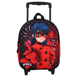 Sac a Dos a Roulettes Miraculous Ladybug Rouge Friends Around Town 3D