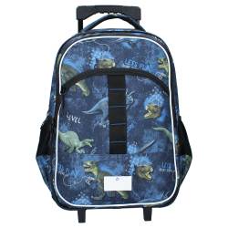 Skooter Dinogames wheeled backpack 57 cm blue