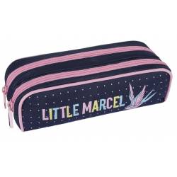 Little Marcel girl's 2-compartment pencil case 23 cm
