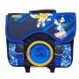 Pack Sonic 41 cm Schultasche mit Rollen + Federmäppchen