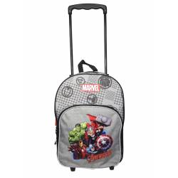 Marvel Avengers Safety Shield Mochila con Ruedas Gris 38 cm