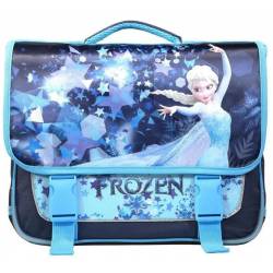 Satchel Frozen 38 cm Elsa Blu
