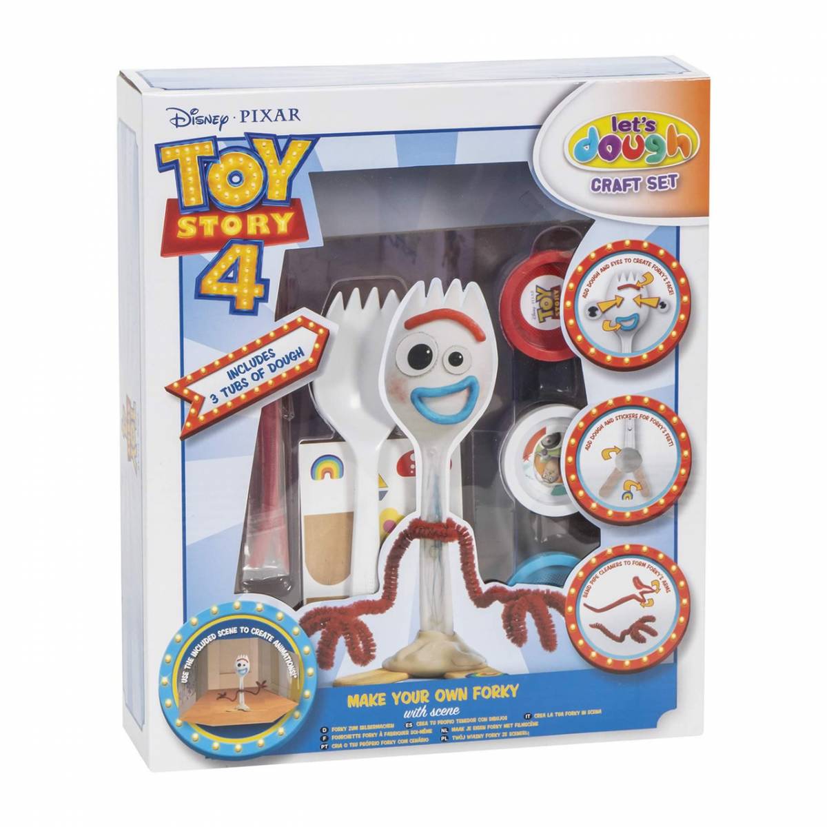 New Disney Toy Story 4 Make Your Own Forky With Scene 
