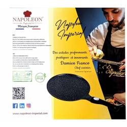 Napoleon crepe maker 30 cm with removable handle