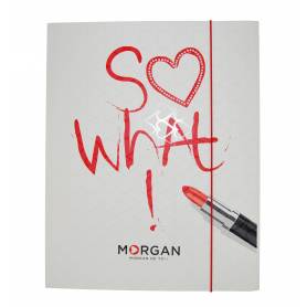 Morgan - Chemise à élastique "So What" avec rabat A4 - 24x32cm