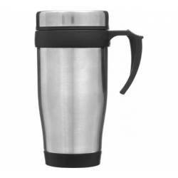 Reusable 40cl stainless steel insulated mug with handle 5five