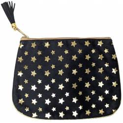 Toiletry bag for girls Atmosphera Stars black 21cm
