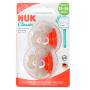 Nuk 18-36 months classic silicone pacifiers