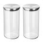 Set of 2 Zwilling Table Glass Storage Canisters