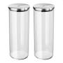 Set of 2 Zwilling Table 1.4L Glass Storage Canisters