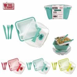 Compartmental Lunch Box Cook Concept