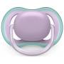 Avent Ultra Air Soothers 6-18 Months Girl/Boy Blue purple