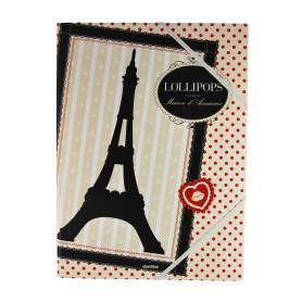 Lollipops Paris - Camicia con patta A4 - 24x32 cm