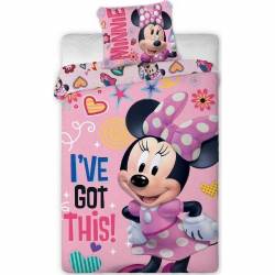 Minnie Mouse Duvet Cover 140x200 cm + Pillowcase