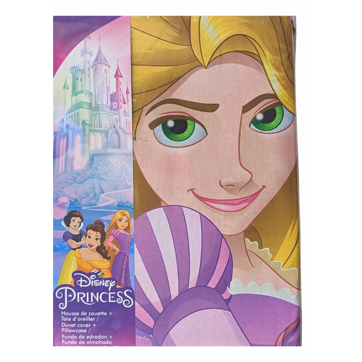 Housse de Couette Princesses Disney 140x200 cm + Taie d'Oreiller