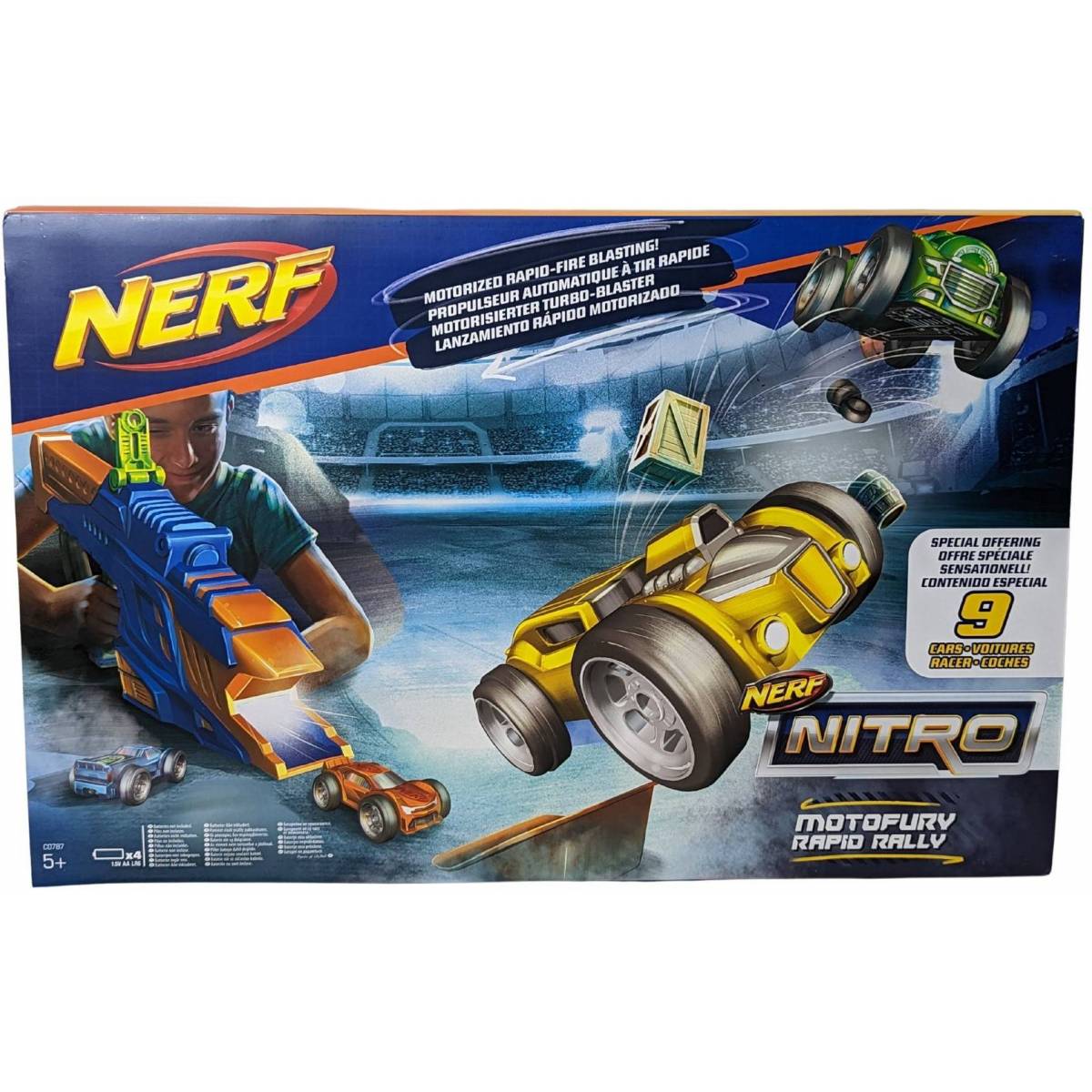 Nerf Nitro Motofury Rapid Rally Auto Thruster Auto