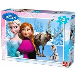 Puzzle Reine des Neige 50 pièces Elsa & Anna