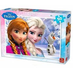 Frozen Elsa & Anna 50-teiliges Puzzle