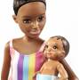 Poupée Barbie Afro Skipper Babysitters