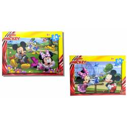Puzzle Mickey und Minnie 24 Teile KÖNIG