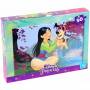 Pack de 2 Puzzles Mulan 50 pièces Princesse Disney
