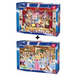 Pack Puzzles Disney 99 pieces KING