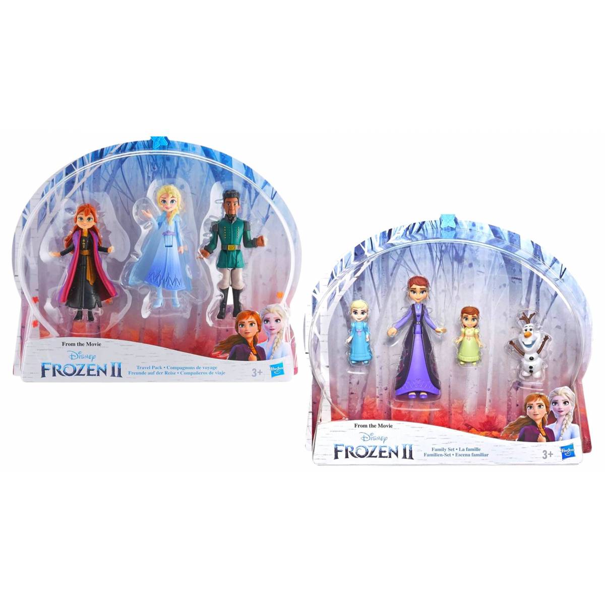 Pack of 2 Frozen 2 family & companions box set