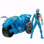 Power Rangers Dino Fury Motorrad Battle Rider Blau