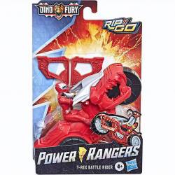 Power Rangers Dino Fury Red T-Rex Fighter Bike