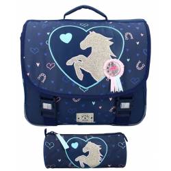 Pack cartable + trousse Milky Kiss Perfect Ride